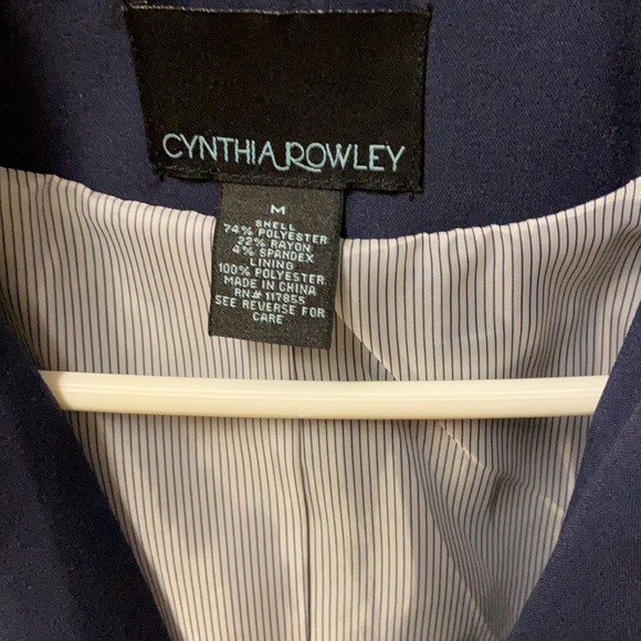 Cynthia Rowley blazer medium like new condition - Picture 2 of 9